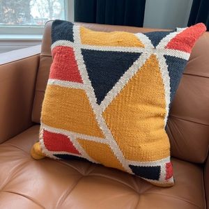 Geometric Accent Pillow